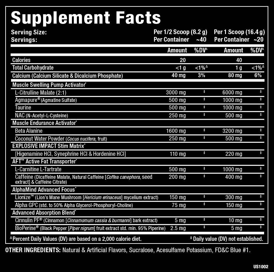 Impact Igniter/Pre-Workout - 328 gramm