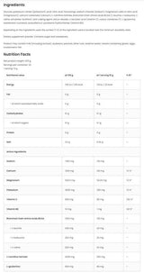 Izotóniás por + BCAA, L-karnitin, L-glutamin - 500 gramm