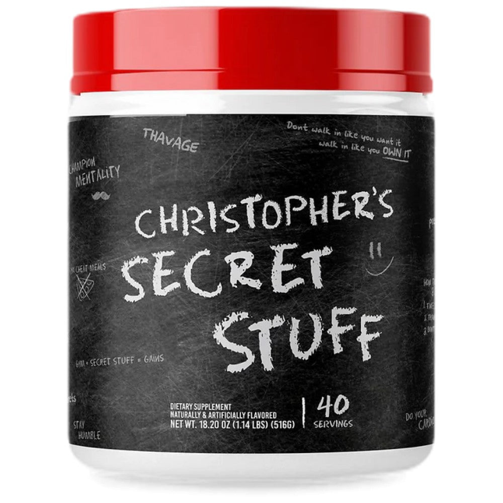 Christopher's Secret Stuff | Champion Pre-Workout - 516 grams - Nutra Best Europe