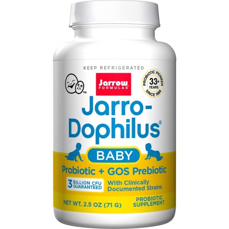 Jarro-Dophilus Baby Probiotikum + GOS Prebiotikum - Probiotikum gyermekeknek - 71 gramm