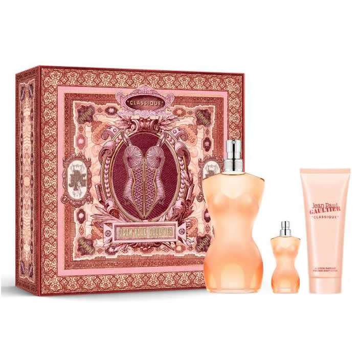 <tc>JEAN PAUL GAULTIER</tc> Classique Eau De Toilette Spray 100ml Szett 3 db