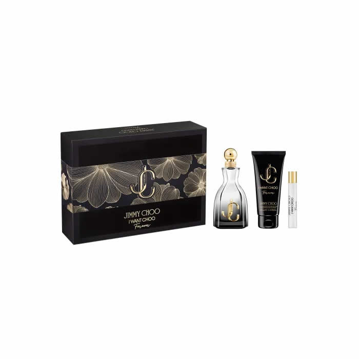 <tc>JIMMY CHOO</tc> I Want Choo Eau De Parfum Spray 100ml szett 3 darabos