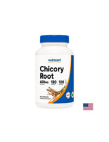 Cikóriagyökér - Cukorbetegség és emésztési zavarok esetén, 650 mg, 120 kapszula <tc>Nutricost</tc>