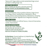 Ginger Root 500mg 90 tabletta NaturesAid