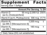 K-Right - K-vitamin komplex - K-vitamin - 60 lágyzselé