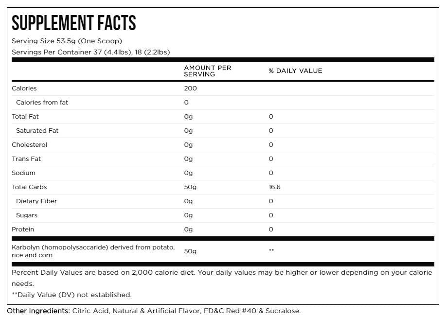 Karbolyn / Fuel - 2000 grams - Nutra Best Europe