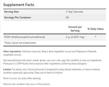 MSM 1000 mg - 240 capsules - Nutra Best Europe