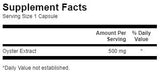 KYOTO Japanese Oyster Extract 500 mg - 60 capsules - Nutra Best Europe