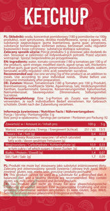 Ketchup szósz | Alacsony kalóriatartalmú - 460 ml