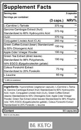Keto Burn | L-karnitinnel - 90 kapszula