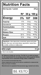 Keto chips | Svájci sajt & Francia hagyma - 30 gramm