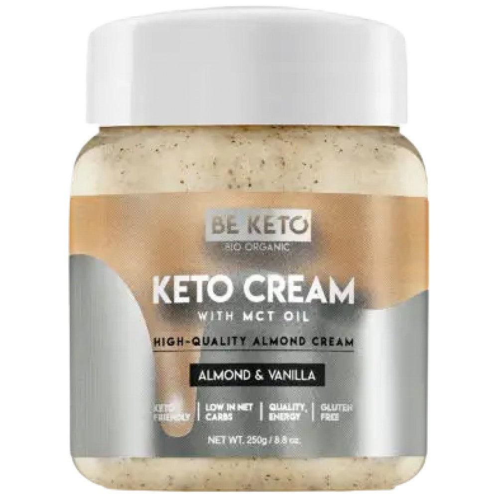 Keto krém | Mandula & Vanília + MCT - 250 gramm