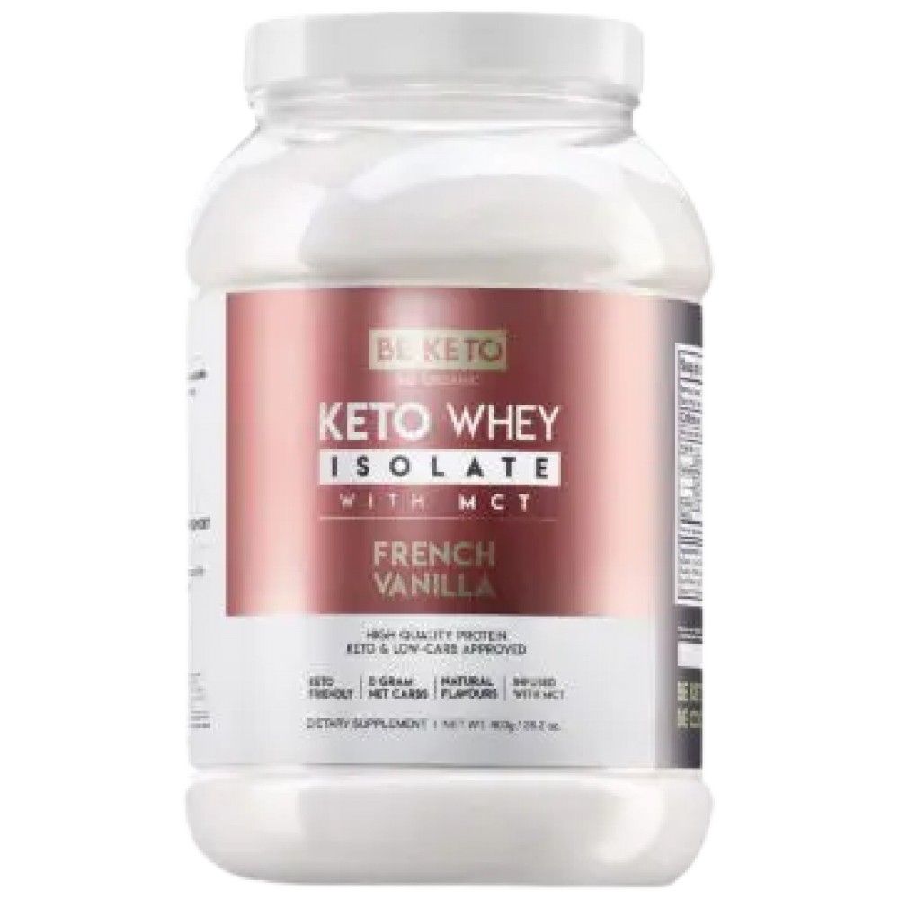 Keto Whey Isolate + MCT - 800 grams - Nutra Best Europe