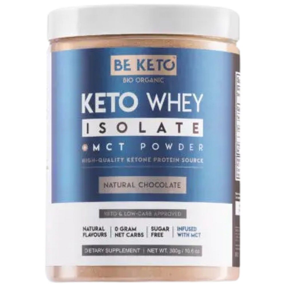Keto Whey Isolate + MCT - 300 grams - Nutra Best Europe