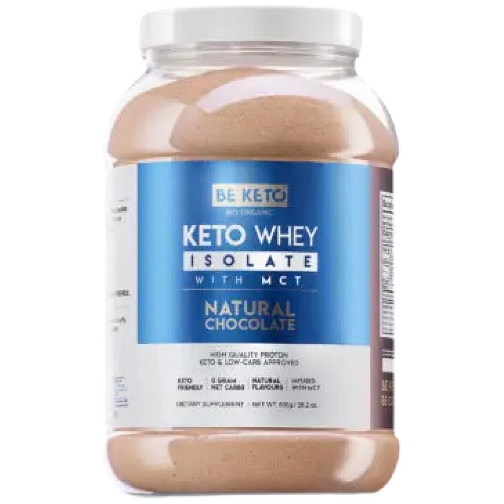Keto Whey Isolate + MCT - 800 grams - Nutra Best Europe