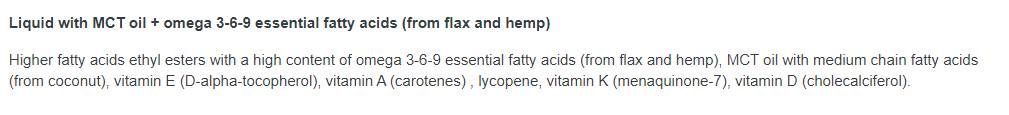 Keto folyadék | MCT & Omega 3-6-9 - 10 x 10 ml
