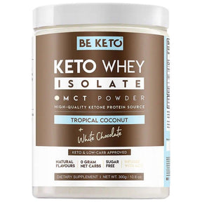 Keto Whey Isolate + MCT - 300 grams - Nutra Best Europe