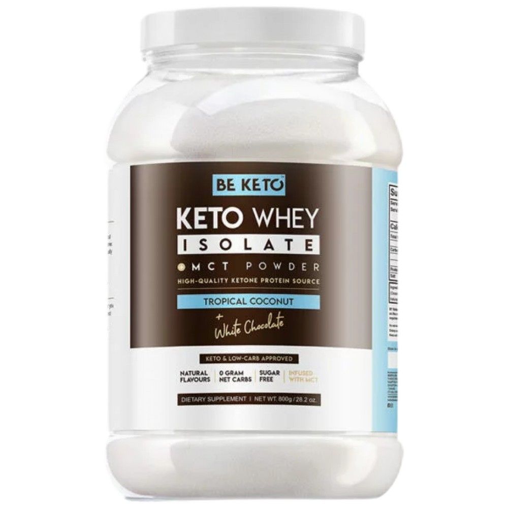 Keto Whey Isolate + MCT - 800 gramm