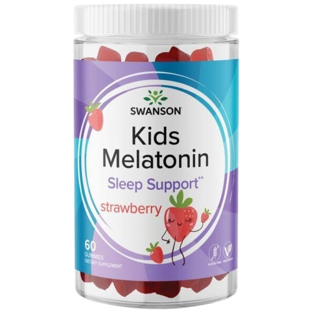Kids Melatonin Gummies 1 mg | Eper 60 rágótabletta