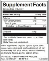 Kids Melatonin Gummies 1 mg | Eper 60 rágótabletta