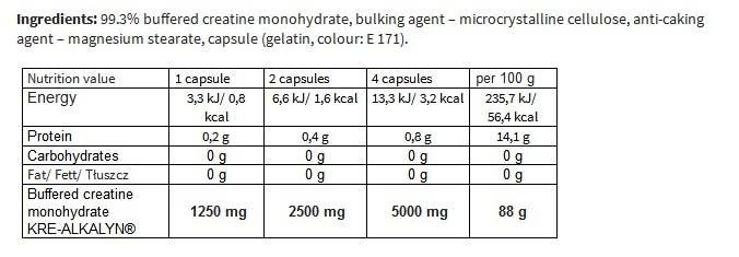 Kre-Alkalyn 2500 - 30 kapszula