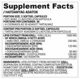 Krill olaj 500 mg - 60 lágyzselé