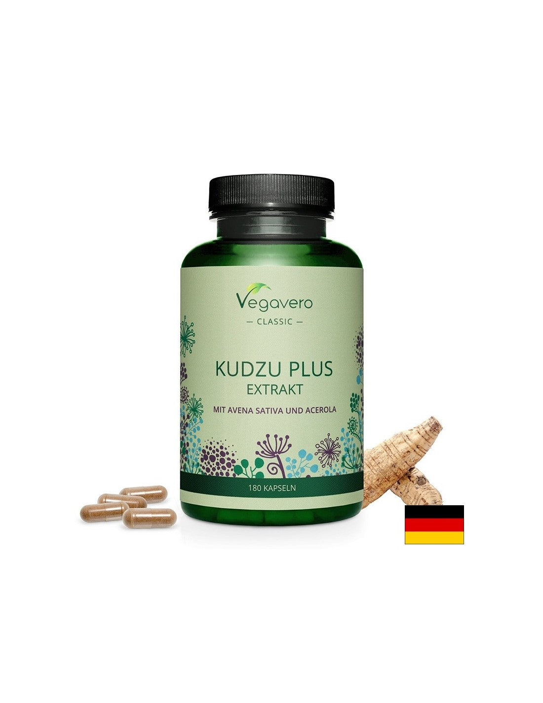 Kudzu Plus Extrakt - Kudzu plus zab és acerola, 180 kapszula