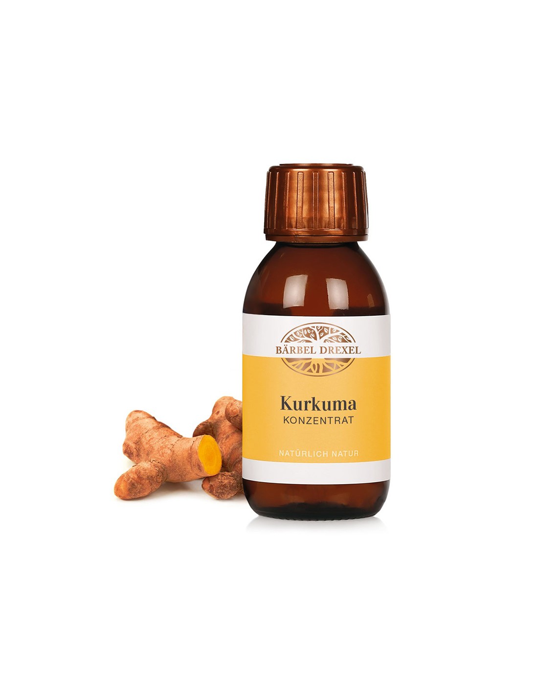 Kurkuma Konzentrat/Kurkuma gyömbérrel, fekete borssal és C-vitaminnal, 100 ml <tc>Bärbel Drexel</tc>