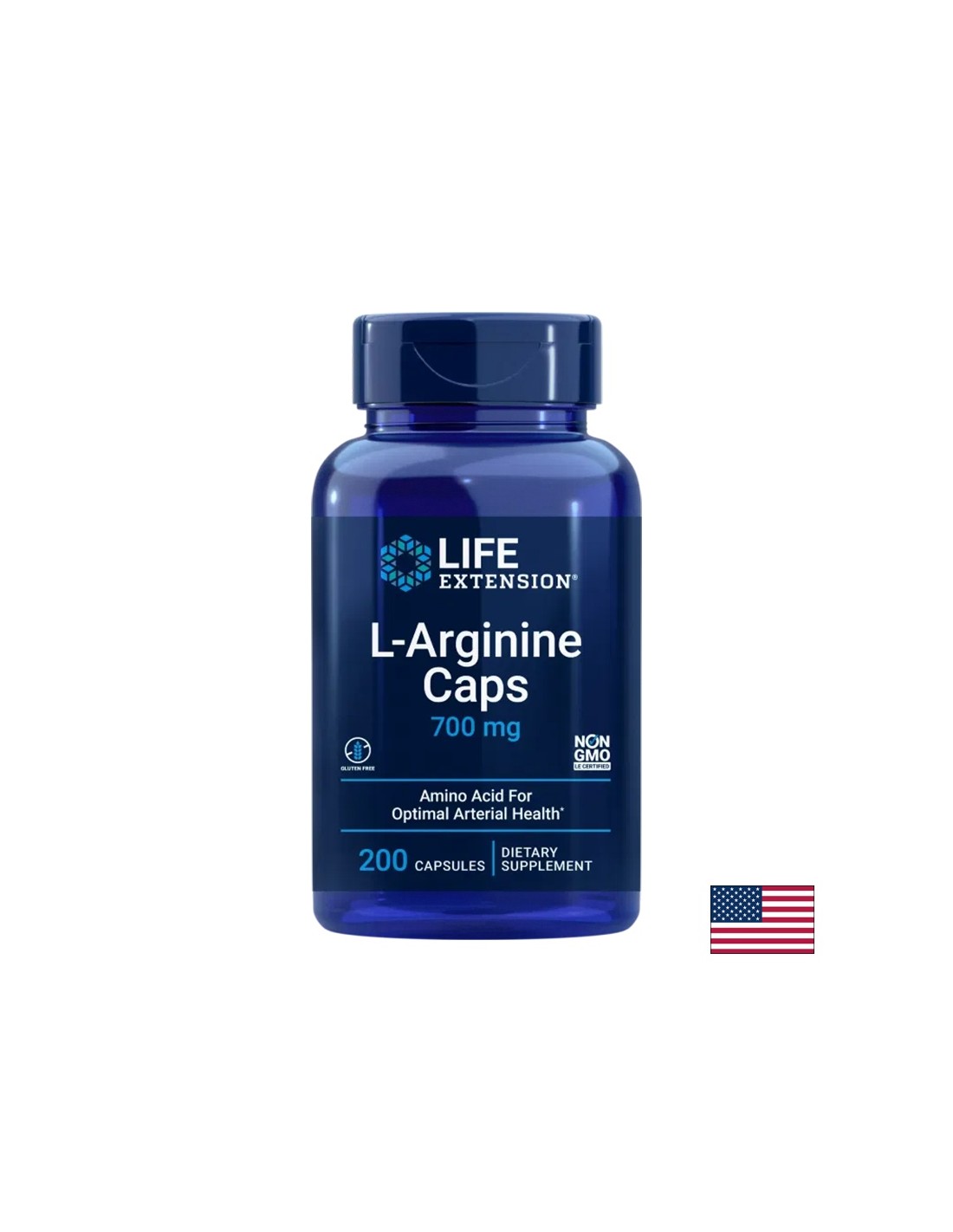 Szív, csont és immunrendszer ápolása - L-Arginin, 700 mg x 200 kapszula