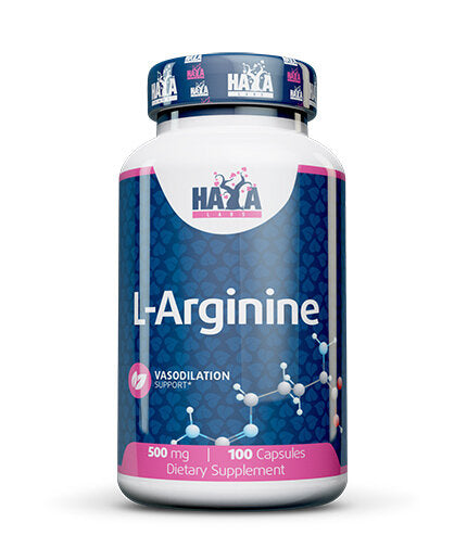 L-arginin 500 mg./100 Caps.