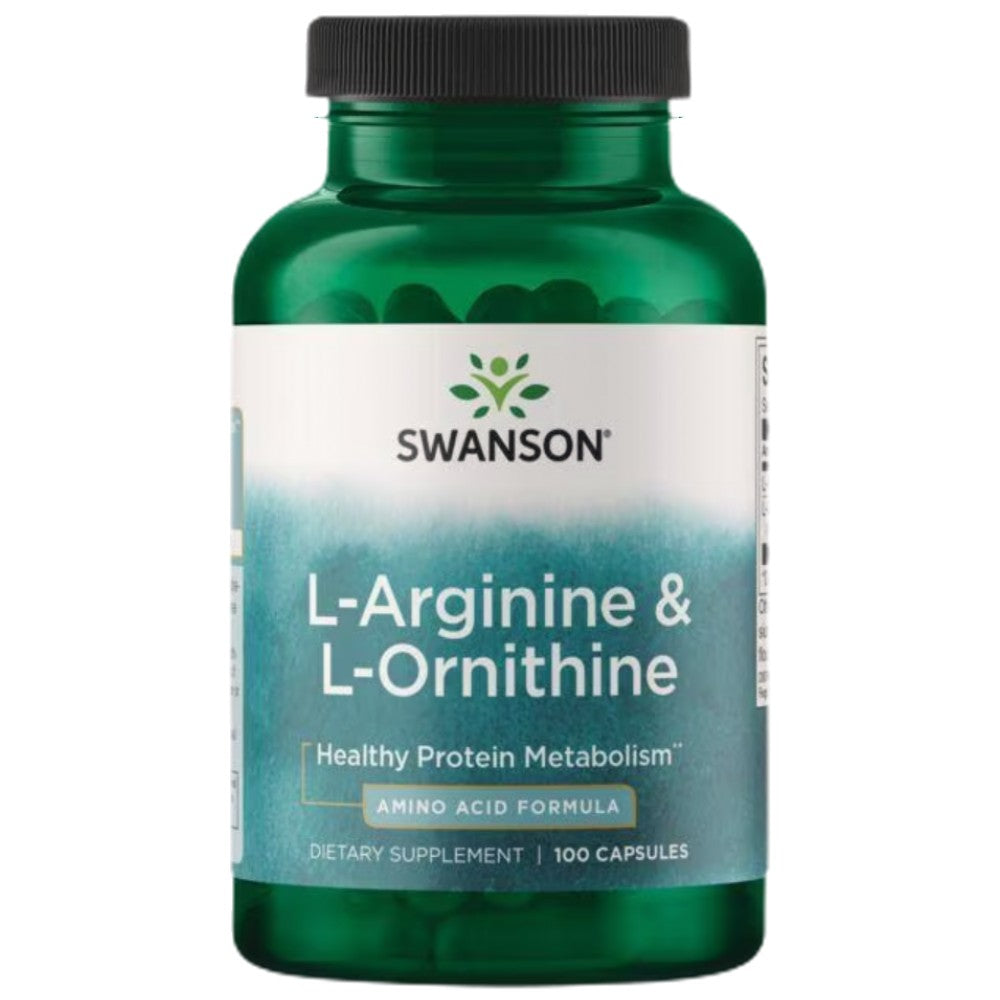 L-arginin & L-Ornitin - 100 kapszula