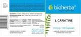 L-karnitin 570 mg - 100 kapszula