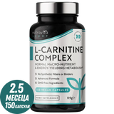 L-karnitin /L-tartarát/ komplex /150 kapszula, 75 adag/ <tc>Nutravita</tc>