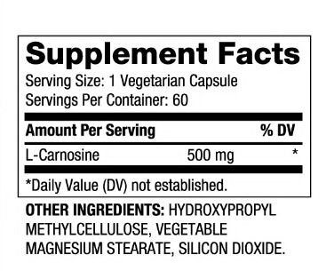 L-karnozin 500 mg/60 kapsz