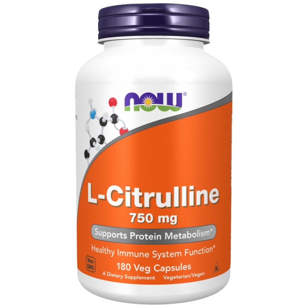 L-citrulin 750 mg - 180 kapszula