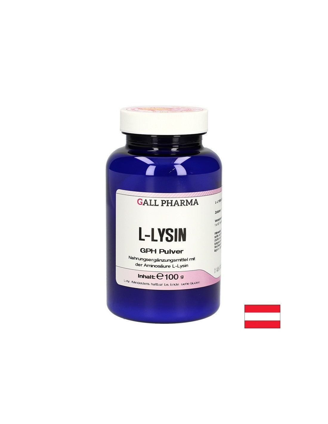 Herpes simplex, immunrendszer - L-lizin (L-Lizin), 100 g, por