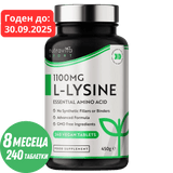 L-lizin 1100 mg 240 vegán tabletta