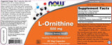 L-ornitin 500 mg - 60 kapszula