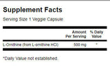 L-ornitin 500 mg - 60 kapszula