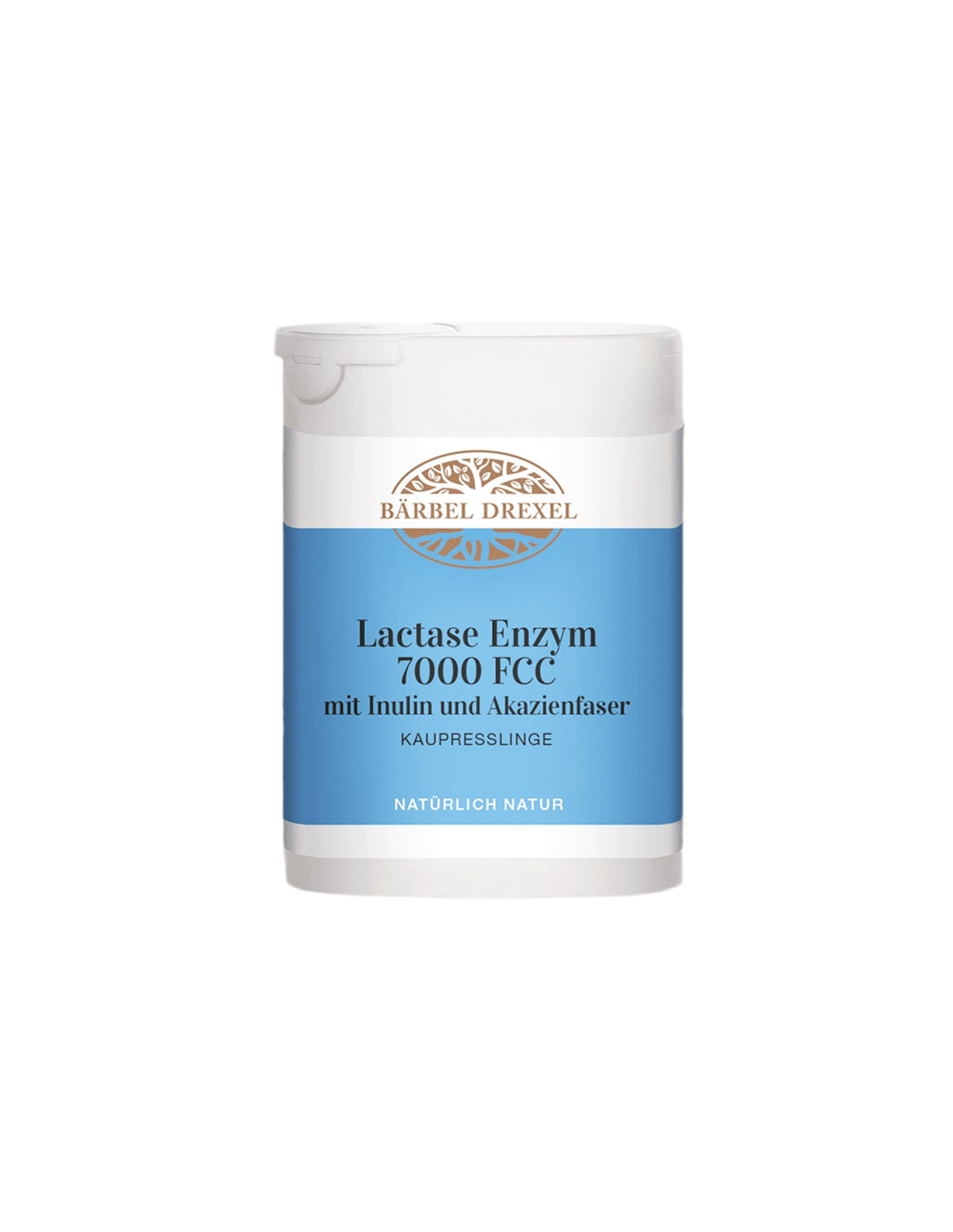 Lactase Enzym 7000 FCC mit Inulin und Akazienfaser/Lactase enzim, 75 rágótabletta <tc>Bärbel Drexel</tc>