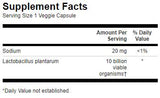 Lactobacillus Plantarum/L Plantarum - 30 kapszula