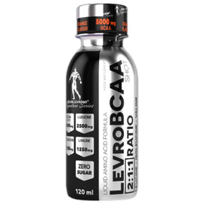 LevroBCAA Shot / 5000 mg BCAA with Zero Sugar - 12 x 120 ml - Nutra Best Europe