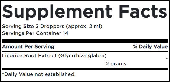 Édesgyökér/folyékony kivonat - 29,6 ml