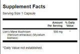 Oroszlánsörény gomba 500 mg - 60 kapszula
