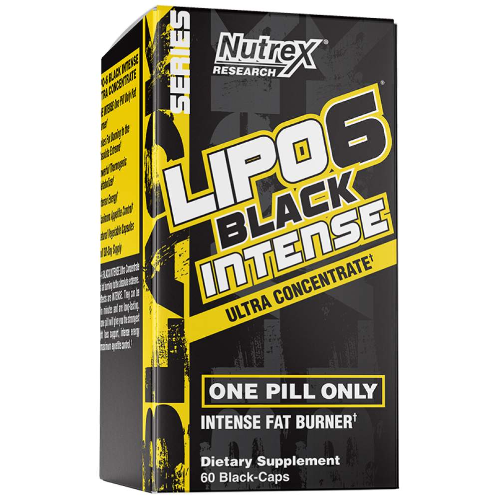 Lipo 6 Black/Intense/Ultra Concentrate - 60 kapszula