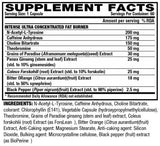 Lipo 6 Black/Intense/Ultra Concentrate - 60 kapszula