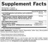 Lipo 6 fekete probiotikum | Komplett formula prebiotikus + emésztőenzimekkel - 30 kapszula