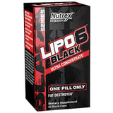 Lipo 6 Black Ultra koncentrátum | Extreme Potency 60 kapszula