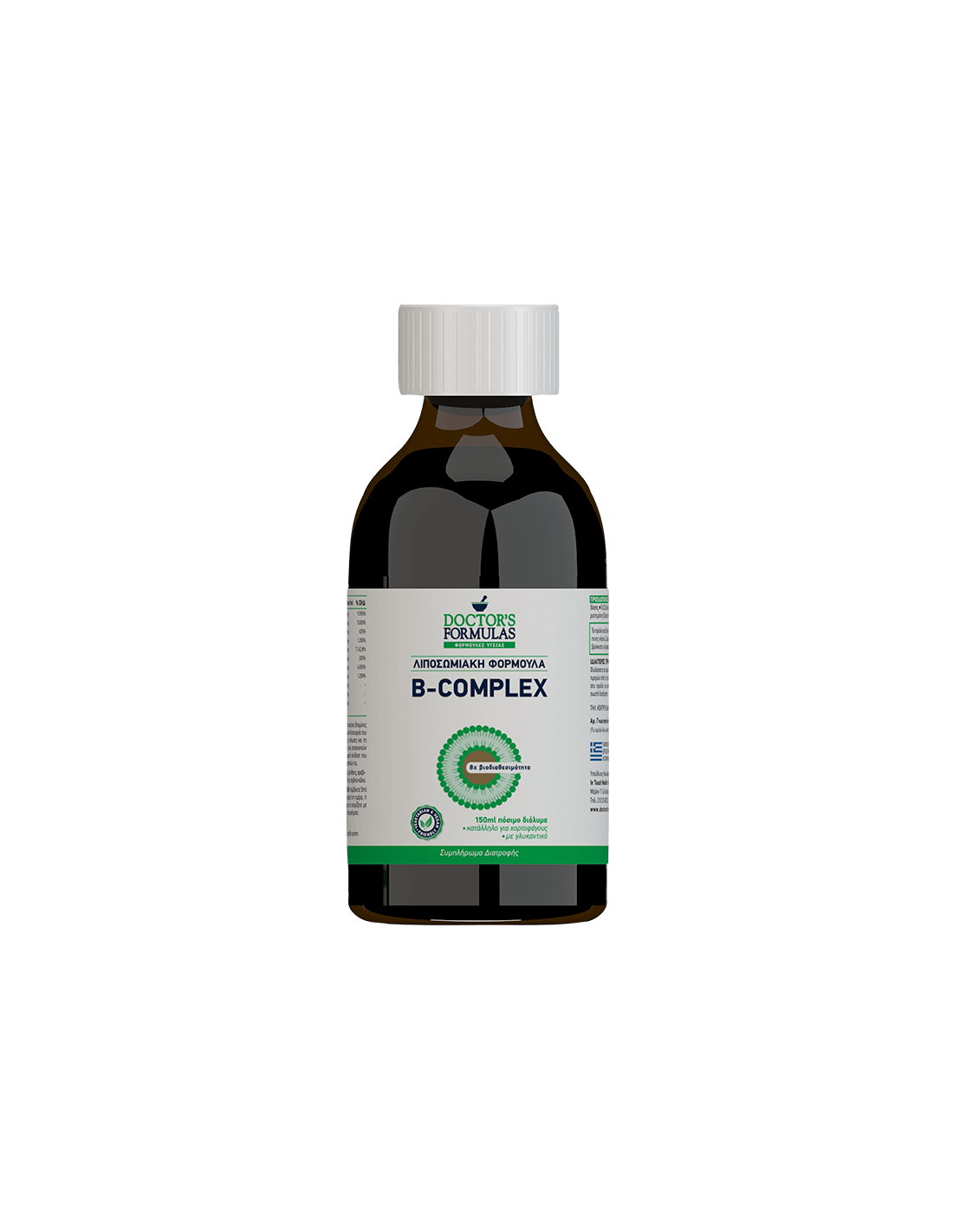 Liposzómás készítmény B-komplex, 150 ml Doctor's Formulas