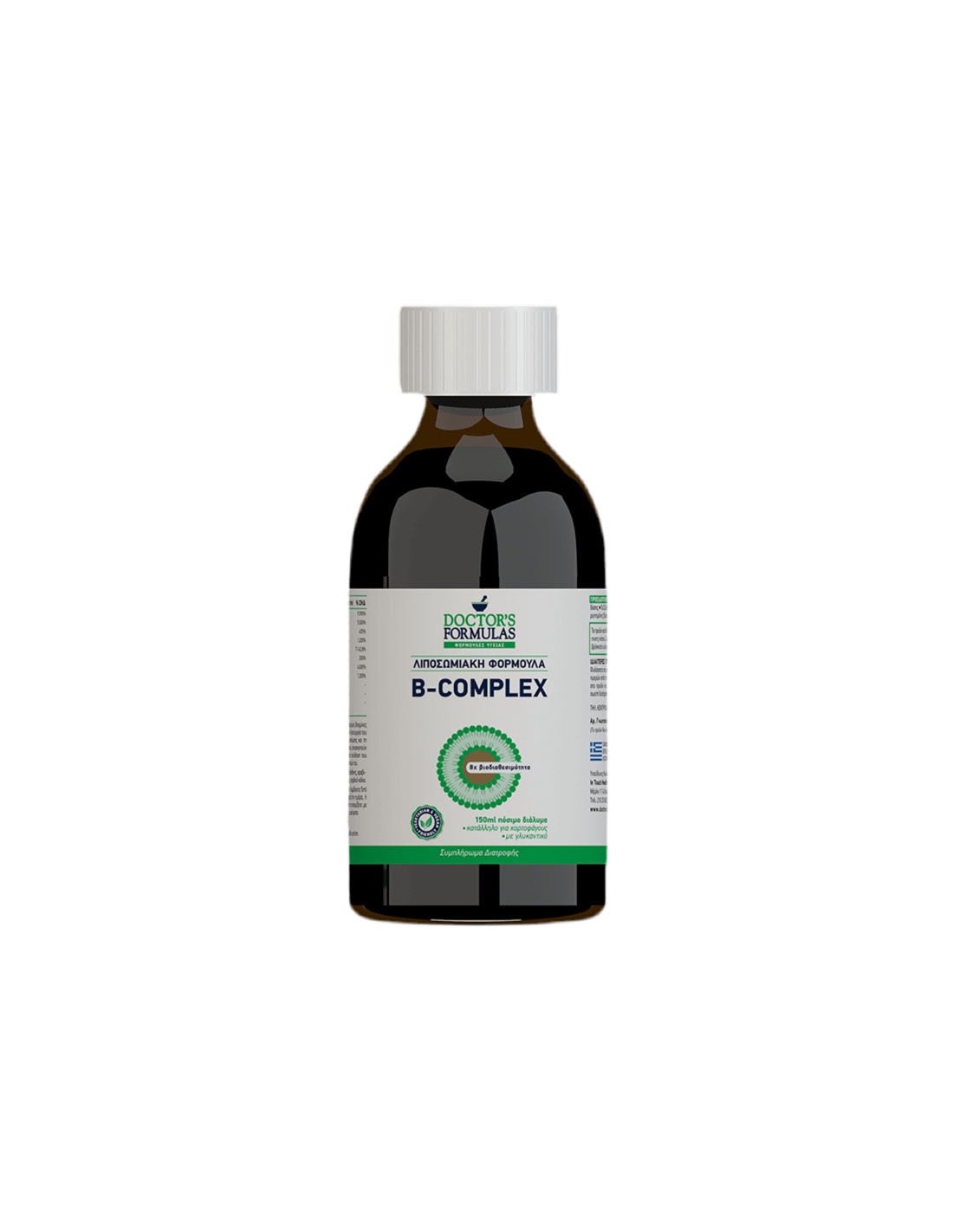 Liposzómás készítmény B-komplex, 150 ml Doctor's Formulas